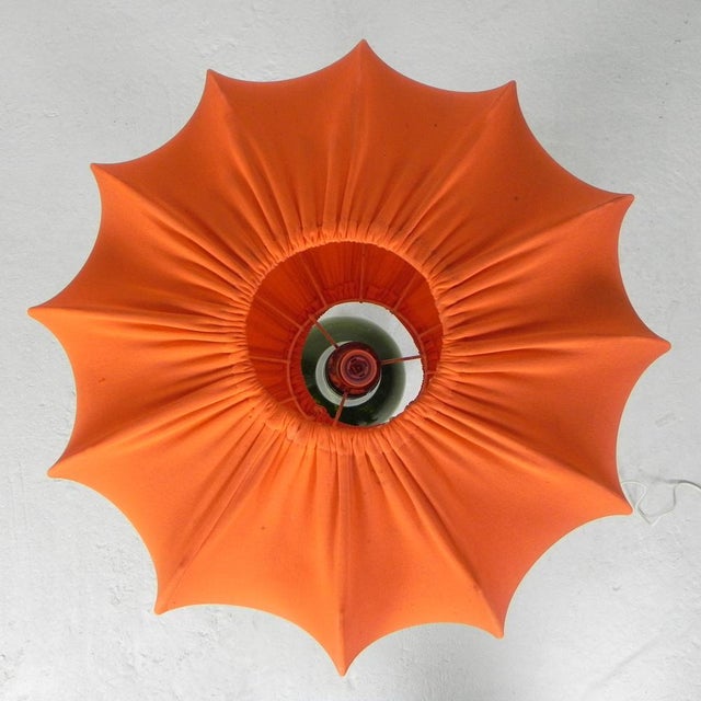 Wine Bottle Table Lamp with Fabric Shade, 1970s For Sale - Image 15 of 17