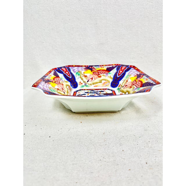 Late 20th Century Vintage Imari Ware Decorative Bowl For Sale - Image 5 of 8