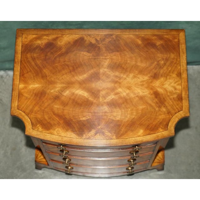 2000 - 2009 Flame Hardwood Ibthorpe Chest of Drawers by Stephen Church for Theodore Alexander For Sale - Image 5 of 18