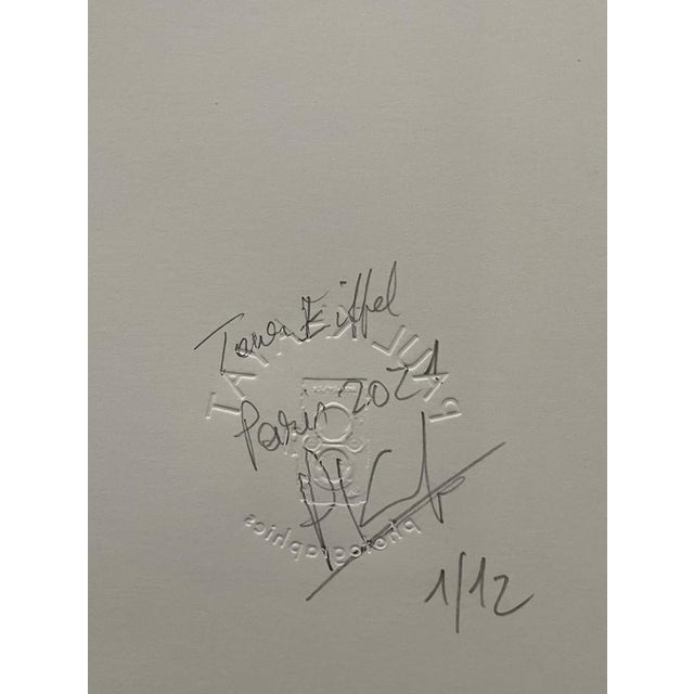 Modern Paul Khayat, Tour Effeil, 2021, Silver Print For Sale - Image 3 of 4