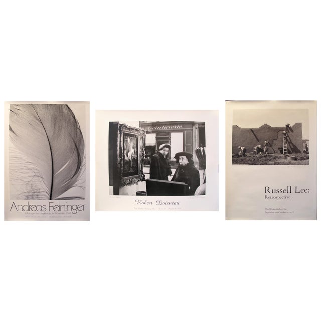 Black and White Photography Exhibition Posters - 3 For Sale