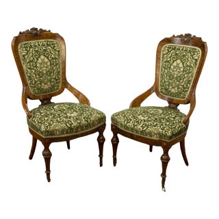 Vintage Used Victorian Accent Chairs Chairish