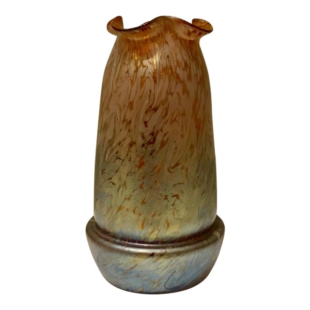 Loetz Art Glass Vase For Sale