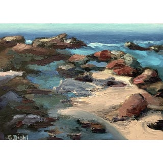 Original Fine Art Painting - Tide Pools For Sale