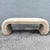 This postmodern waterfall bench makes a sculptural statement with its bold, flowing silhouette. Fully upholstered in nubby...