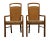 Set of 2 Drexel Heritage Rustic European Style Cane Back Dining Arm Chairs For Sale - Image 13 of 13