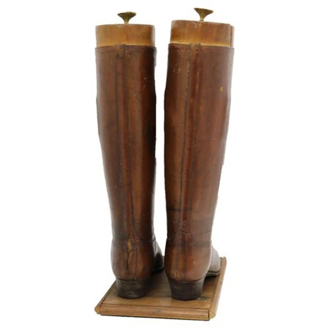 19th-Century English Riding Boot Shop Display For Sale - Image 4 of 5