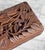 Vintage Traditional Walnut Heavily Carved Storage Box For Sale - Image 9 of 11