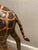 Tall 4ft - Vintage Leather Wrapped Giraffe Sculpture For Sale - Image 11 of 13
