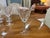This is an exceptionally well-preserved set of 12 matching Waterford Ashleigh claret wine glasses. These discontinued...