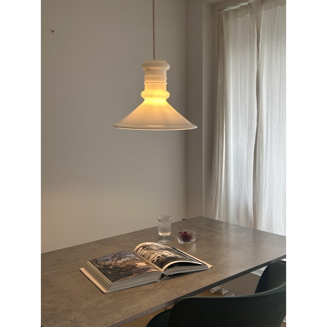A danish design classic in perfect condition. Designed by sidse werner for holmegaard in 1981, the apoteker pendant takes...