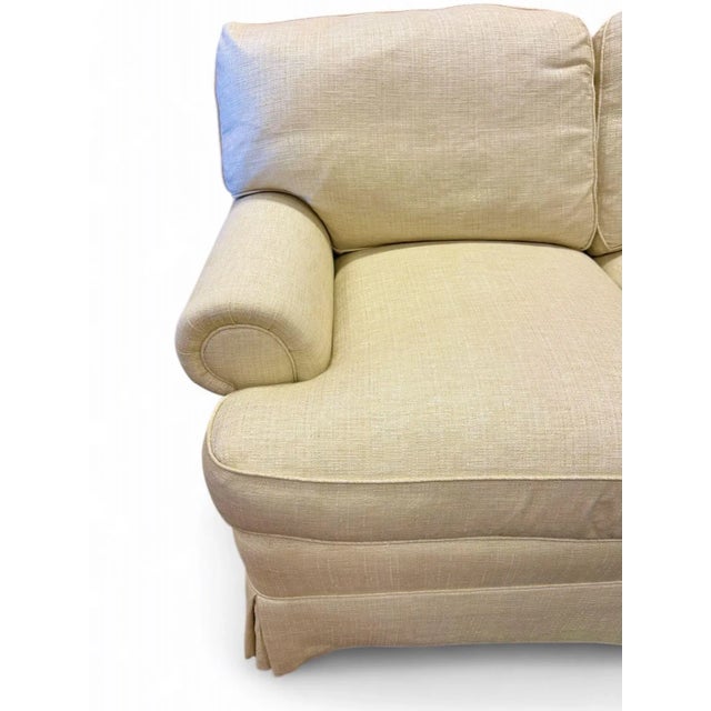 Dapha by Baker Custom Made 3 Cushion Sofa 85" Long For Sale In Tampa - Image 6 of 13