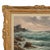 Antique Italian Oil on Canvas Painting Seascape Coastline Isle of Capri Italy by Cavalier Michele Federico, 1925 For Sale - Image 4 of 13