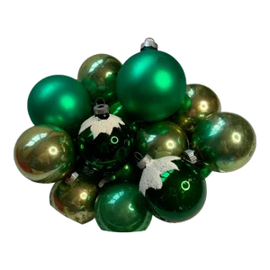 Vintage Shiny Brite Glass Christmas Ornaments - Set of 20