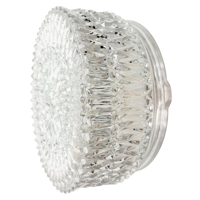 Vintage Glass Wall Light, 1970s For Sale - Image 17 of 17