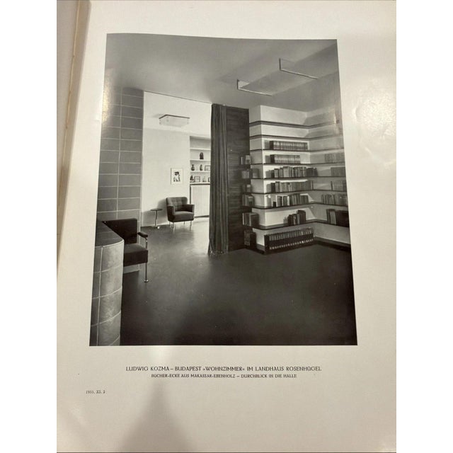 1930s Innen Dekoration Magazine - German Interior Design Magazine Nov. 1933 Bahaus For Sale - Image 5 of 8