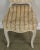 French Louis XV Style Vintage Painted Petite Slipper Side Chairs - a Pair For Sale - Image 9 of 13