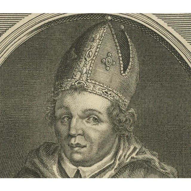 Daumont, Saint Arno, Bishop of Metz, 1670, Engraving For Sale - Image 6 of 10
