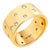 Syna Yellow Gold Cosmic Ring with Diamonds For Sale