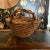 Vintage Woven Willow French Basket For Sale - Image 4 of 5