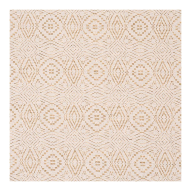 Sample - Schumacher Verana Performance Fabric In Gold For Sale