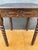 Wood Spanish Barley Twist Side Table with Geometric Carved Top, 1930s For Sale - Image 7 of 10