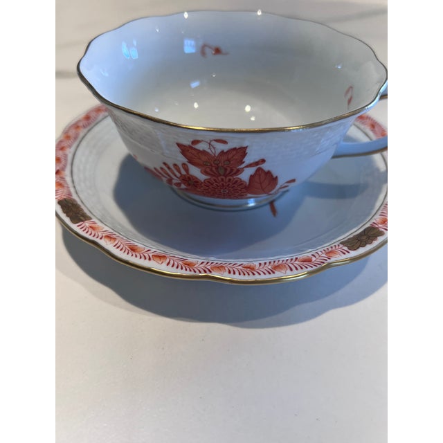 Famous hand-painted Herend porcelain, known for its quality and distinctive patterns. Founded in 1826 in Hungary. 16...