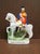 Art Deco Antique Staffordshire Style Wellington Horseback Figurine Ceramic 10" L For Sale - Image 3 of 12