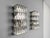 Metal Wall Lamps in Crystal Glass by Bakalowits & Söhne, Austria, 1960s, Set of 2 For Sale - Image 7 of 7