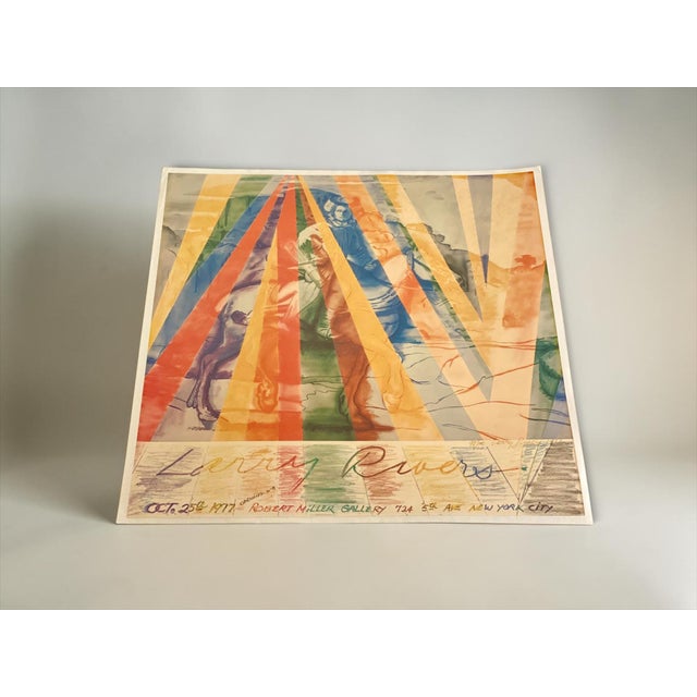 Signed & Numbered Exhibition Poster by Larry Rivers, Robert Miller Gallery, New York, 1977 For Sale - Image 11 of 13