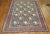 A 20th century room size Persian Bidjar rug with an all-over floral design on a navy field. Accents in blue, light green,...