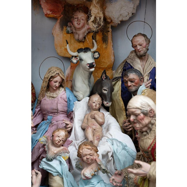Antique 19th Century Neapolitan Scarabattola with Nativity Scene from Smith For Sale - Image 3 of 9
