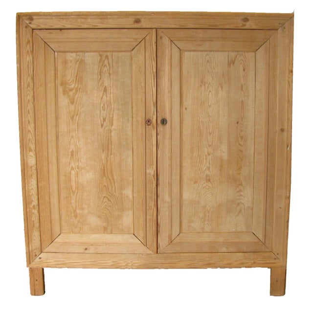 Early 20th Century Antique French Pine Doors & Frame For Sale - Image 5 of 5