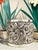 Tiffany & Co silver repousse toothpick holder. Signed and numbered 8953 Tiffany & Co. Makers 25 Silver-Soldered-E.F. with...