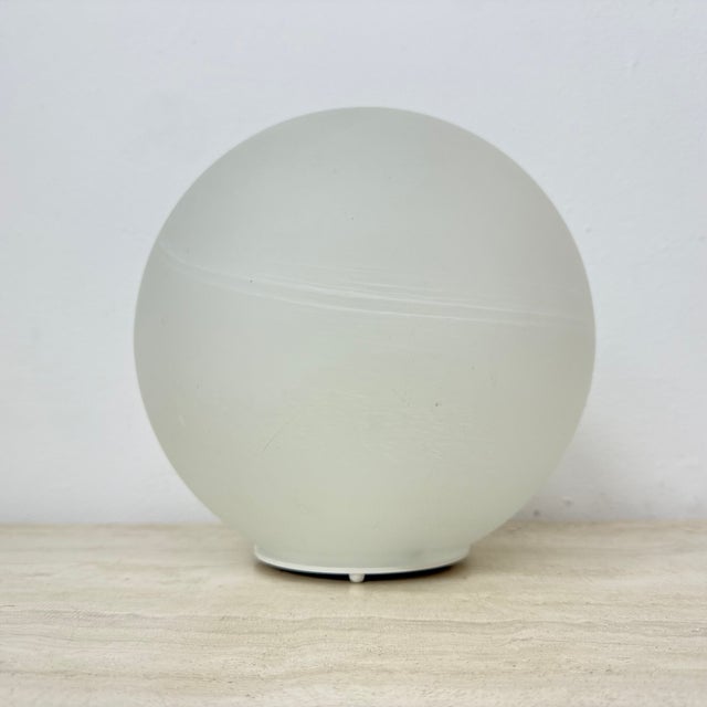 Vintage Glass Table Lamp, 1970s For Sale - Image 11 of 18