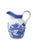 Vintage Chinese Blue & White Canton Style Porcelain Pitcher For Sale - Image 4 of 5