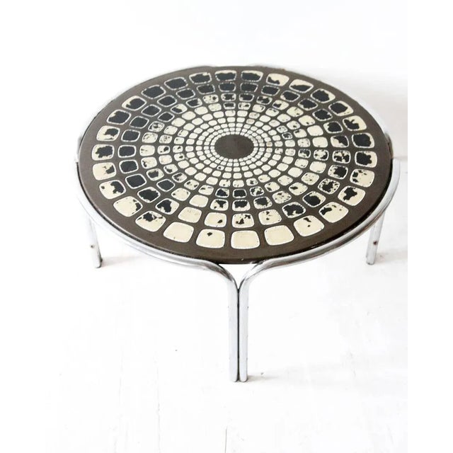 Chrome Coffee Table, 1970s For Sale - Image 9 of 9