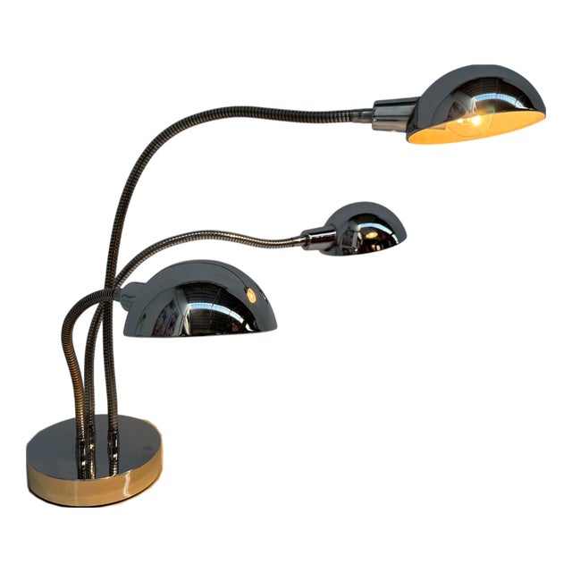 Hydra Table Lamp attributed to Pierre Folie for Jacques Charpentier, France, 1970s For Sale