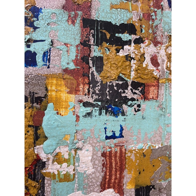 Orange Community - Original Abstract Painting by J. Kent Martin For Sale - Image 8 of 11