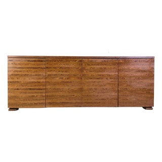 Large Vintage Wenge Sideboard, 1970s For Sale