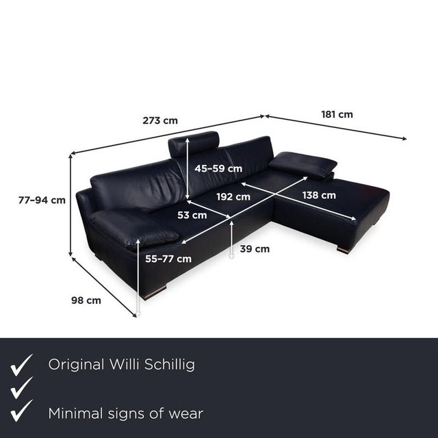 with this corner sofa from Willi Schillig, you'll bring home a spacious living area that stands out thanks to its unique...