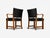 Danish Modern, Armchairs, Black Leather, Bentwood, Denmark, 1960s For Sale - Image 9 of 11