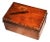 1910s Hand Painted Cigar & Match Cork Lined Wooden Folk Art Humidor Cigar Box Tobacciana Home Decor For Sale