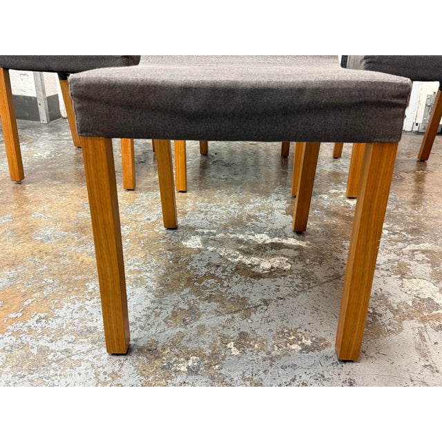 Gray Blu Dot Knicker Dining Chairs, Set of Four For Sale - Image 8 of 12
