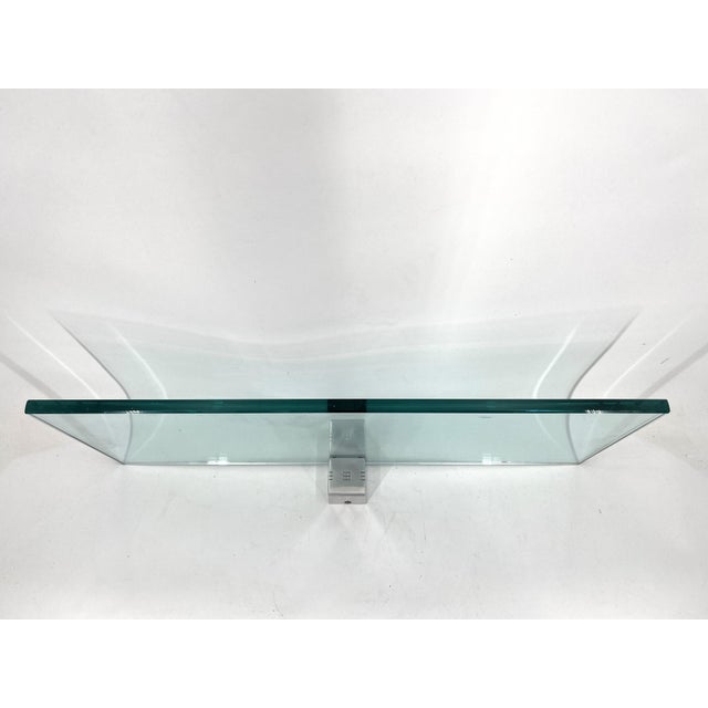 Hollywood Regency Wall Mounted Shelf from Peter Ghyczy, 1970s For Sale - Image 3 of 8