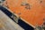 1920s Orange Medallion Scene Antique Chinese Art Deco Carpet 6 'X 8'6" Knotted Wool Rug For Sale - Image 12 of 15