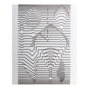 Victor Vasarely, Ebi Noor, Offset Lithograph