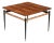 Mid-Century Italian Rosewood Cocktail Table For Sale