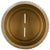 Metal Apoline Drum Side Table with Storage in Antique Brass For Sale - Image 7 of 10
