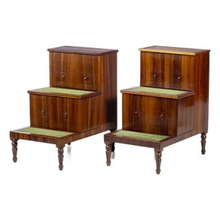 Ladder Bedside Tables, Set of 2 For Sale